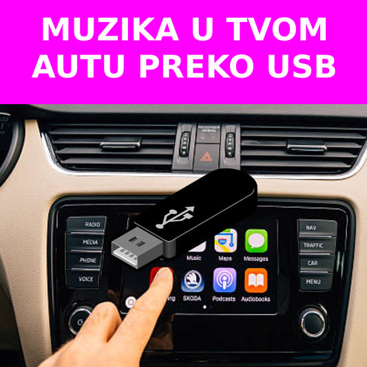 Usb Za Auto, Laptop, Zvucnik ili Televizor