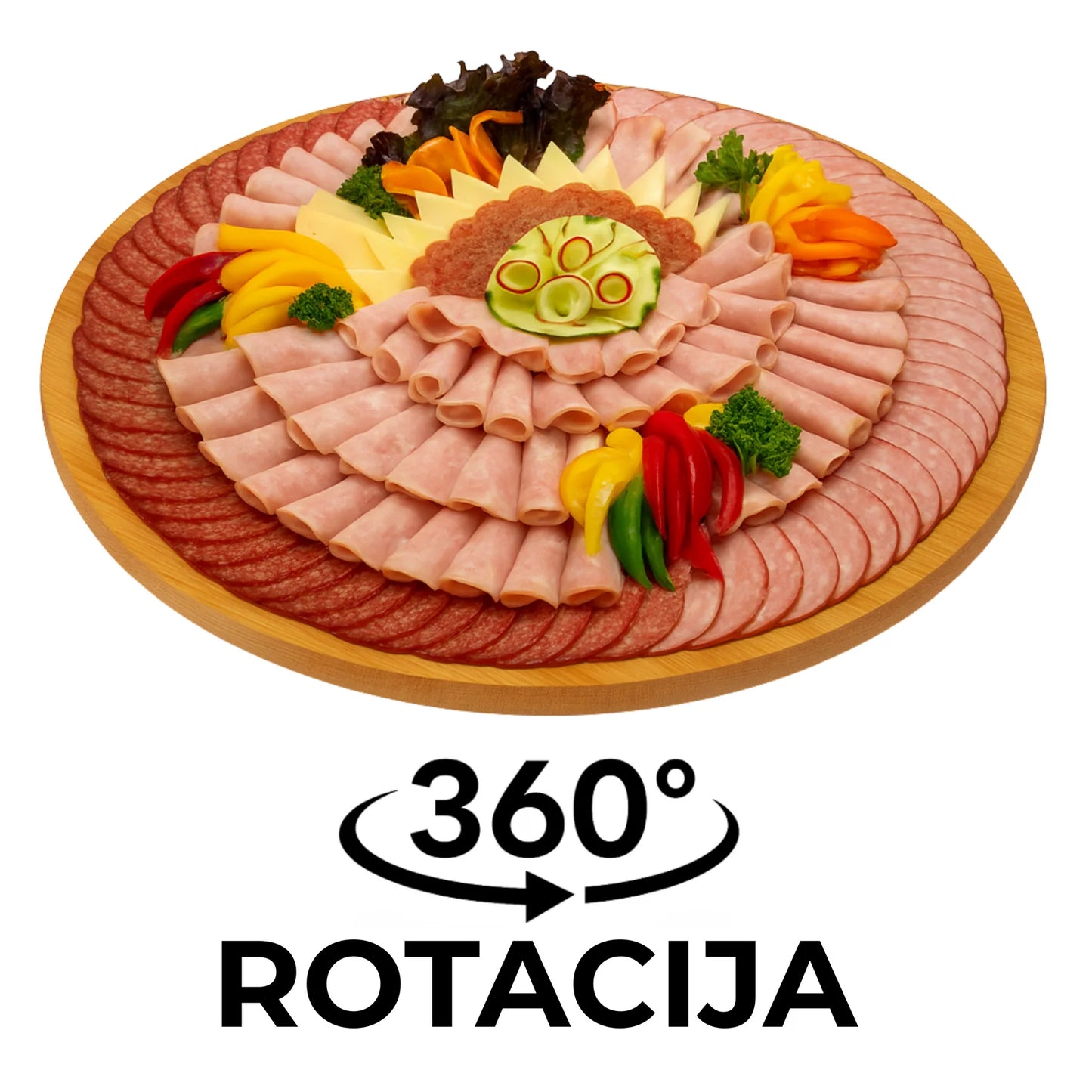 Rotirajuća daska za posluživanje