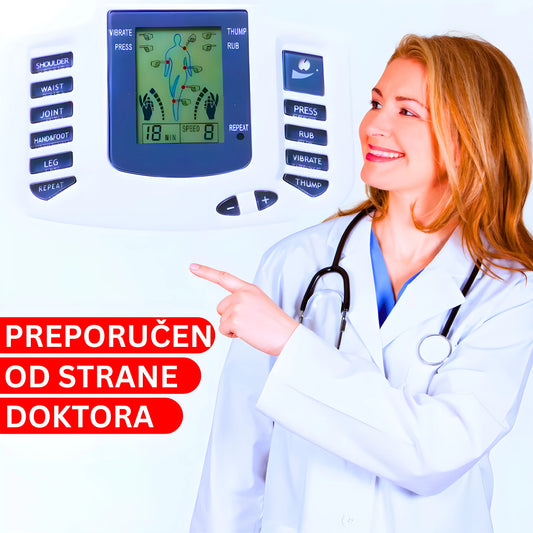 Elektro Masažer sa 8 Programa za Noge, Leđa, Vrat i Ruke