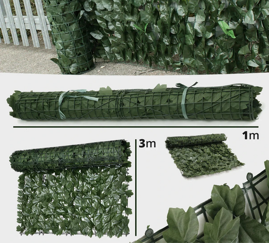 🌿 Ograda od veštačke trave 300x100 cm
