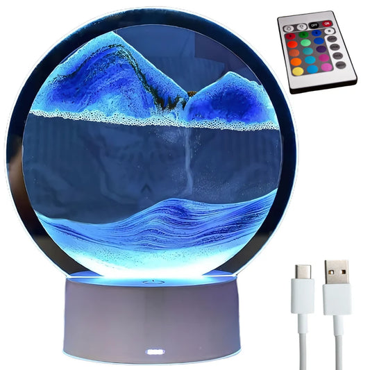 Peščana LED lampa