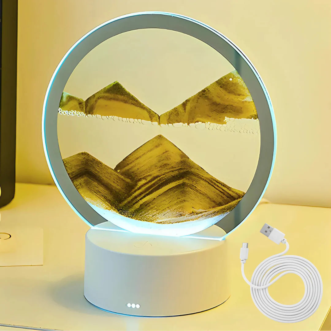 Peščana LED lampa